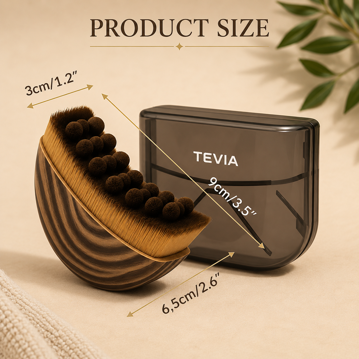 Tevia Lymphatic Face Brush