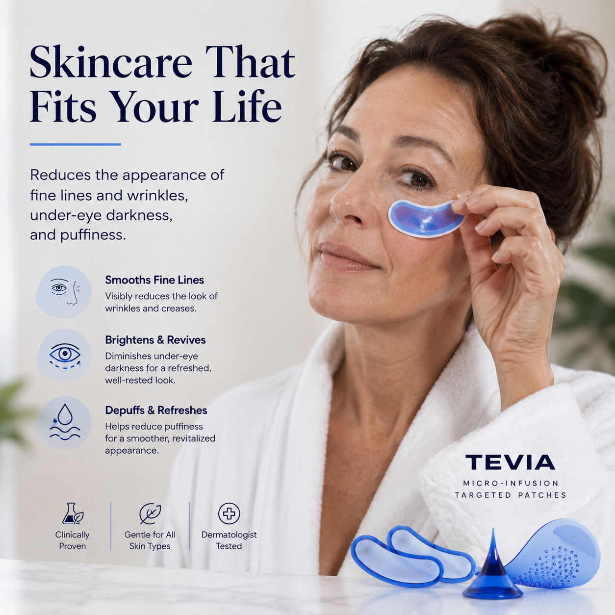 Tevia Micro-Infusion Targeted Patches