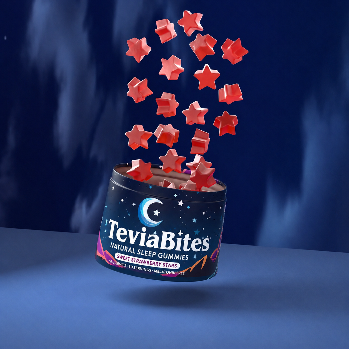 TeviaBites™ Natural Sleep Gummies