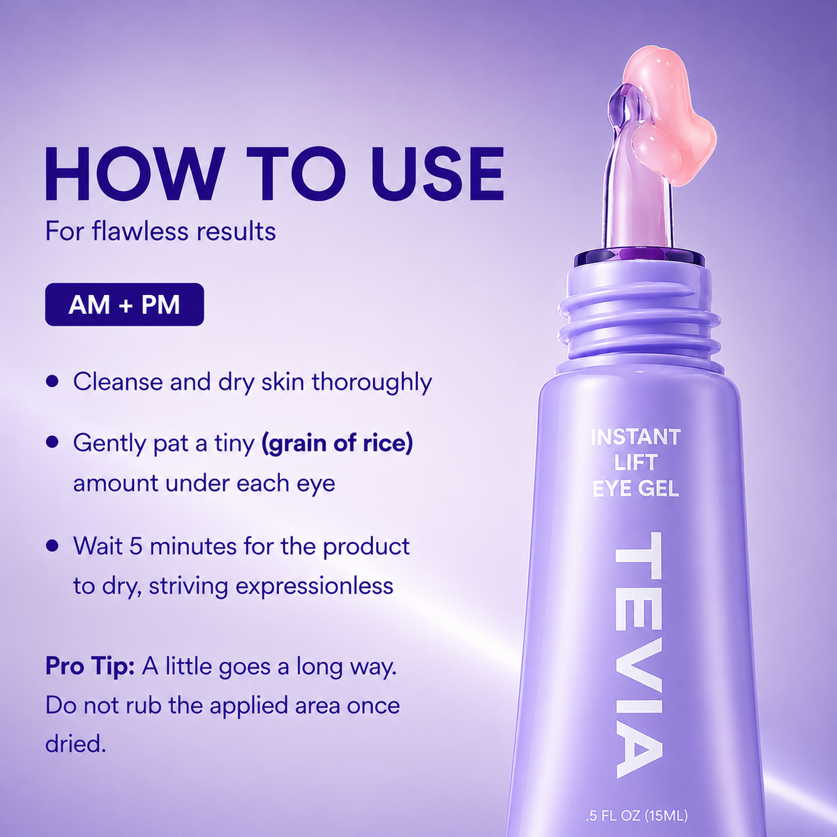 Tevia Instant Lift Eye Gel