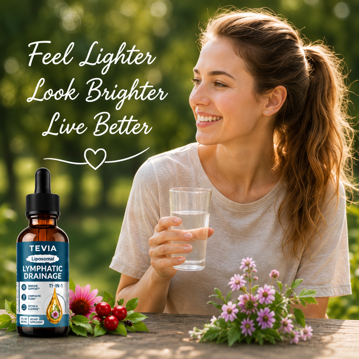Tevia Lymphatic Drainage Drops