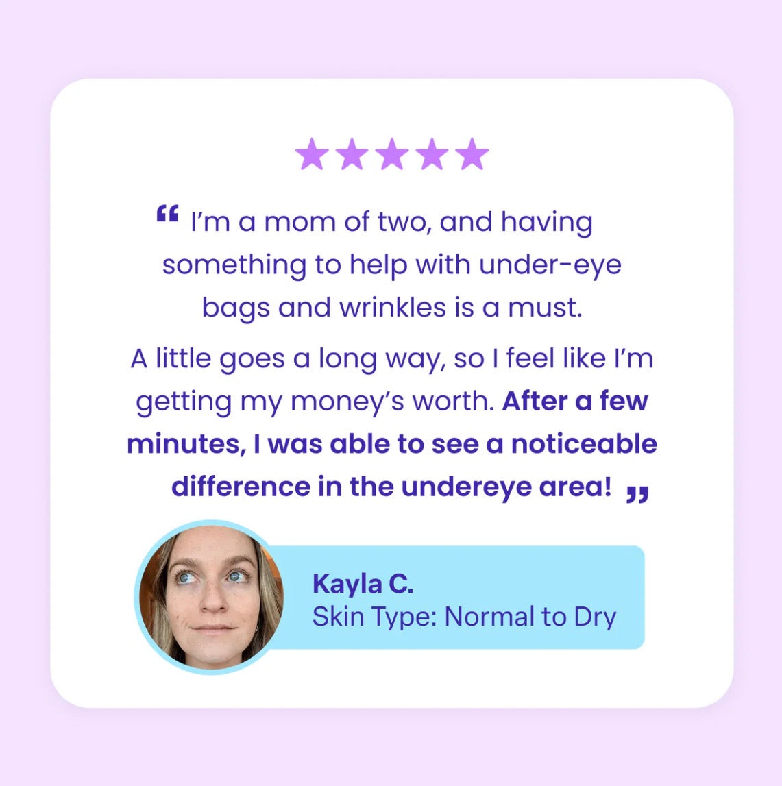 Tevia Instant Lift Eye Gel