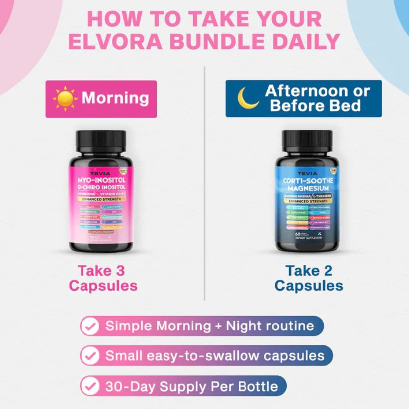 Tevia Balance & Calm Bundle