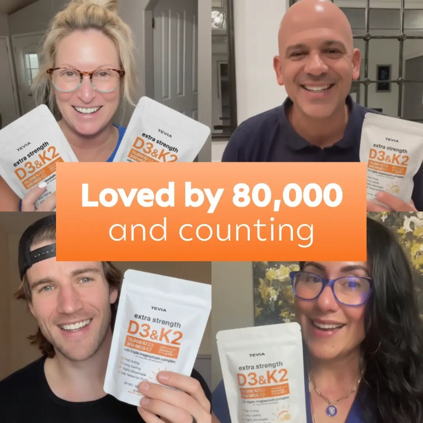 Tevia D3 + K2 Advanced Formula